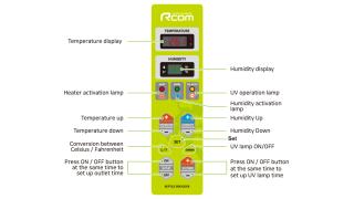 Rcom Juragon MX-BL700N Reptile Pavilion ICU image 6